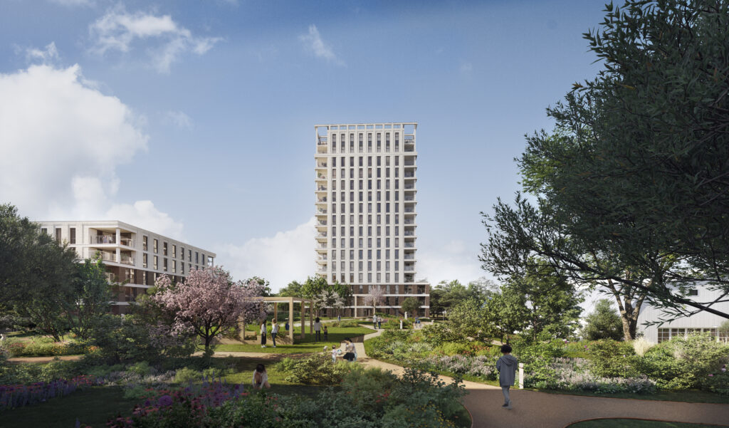 Architectuur De Blinkert – metselwerk en nestkasten geïntegreerd in gevel- naar ontwerp van NATUR4L