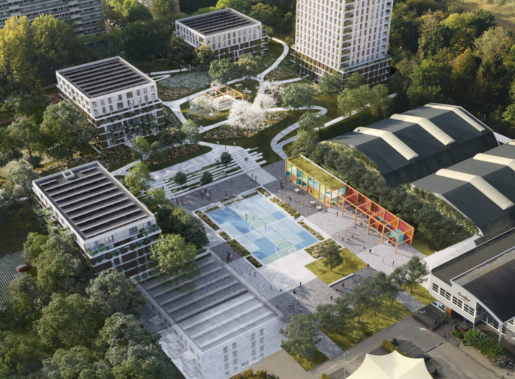 natuurinclusieve gebiedsontwikkeling De Blinkert - naar ontwerp van NATUR4L